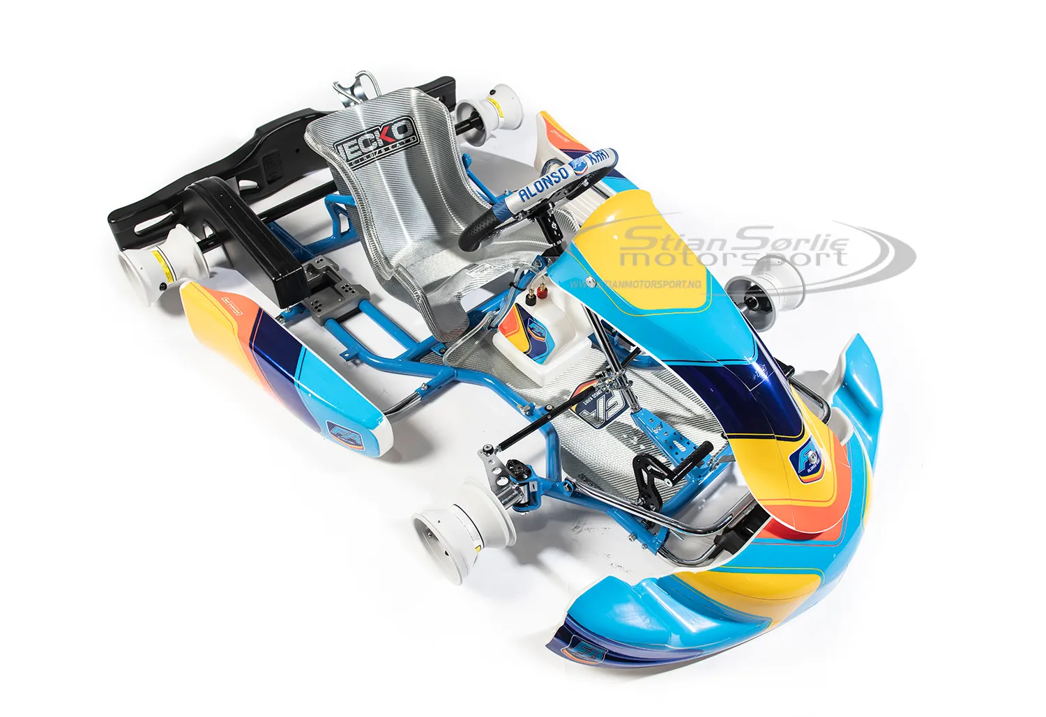 FA Kart 950(Fernando Alonso) med Norswift til Cadetti og Mini klassen